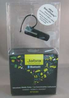 Jabra BT2080 Black Bluetooth Headset Wireless Hands Free   Open Box 