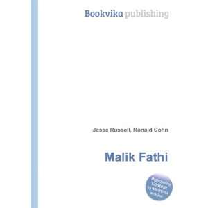  Malik Fathi Ronald Cohn Jesse Russell Books