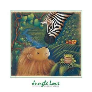  Marisol Sarrazin Jungle Love I 12 x 12 Poster Print