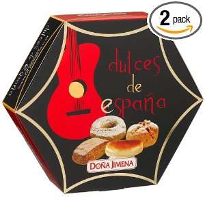 Dona Jimena Spanish Marzipans and Pastries, 7 Ounce Boxes (Pack of 2 