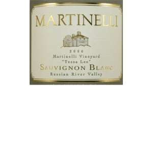  2006 Martinelli Sauvignon Blanc RRV Martinelli Vineyard 