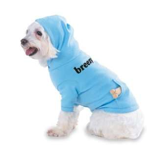  breezy Hooded (Hoody) T Shirt with pocket for your Dog or 