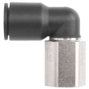 Brennan PCNY2502 02 02 PBT Push to Connect Tube Fitting, 90 Degree 