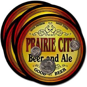  Prairie City, IA Beer & Ale Coasters   4pk Everything 