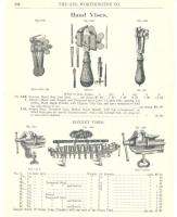 1902 Bonneys Hand Bench Vise Antique Catalog Ad  