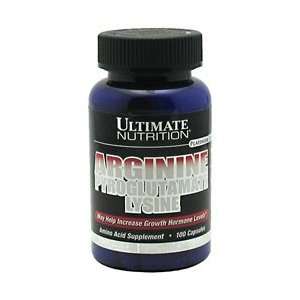  Ultimate Nutrition Arginine Pyroglutamate   100 ea Health 