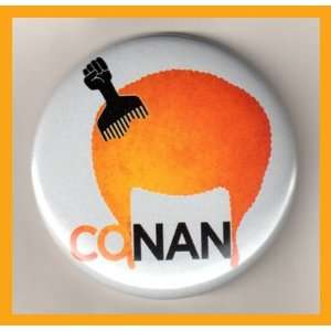  Conan OBrien Afro 2.25 Inch Magnet 