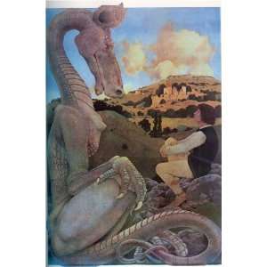  FRAMED oil paintings   Maxfield Parrish   24 x 36 inches 
