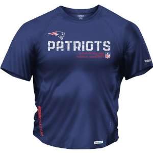   New England Patriots Sideline Tacon Short Sleeve Equipment T Shirt
