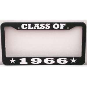  CLASS OF 1966 License Plate Frame Automotive