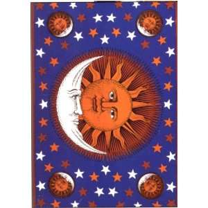  Sun, Moon & Stars Tapestry (Blue) #21 