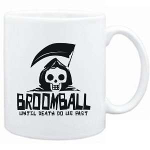 Mug White  Broomball UNTIL DEATH SEPARATE US  Sports  