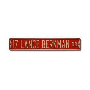 Authentic Street Signs Houston Astros Lance Berkman Street 