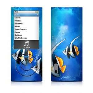  Enchanted Reef Design Decal Sticker for Apple iPod Nano 5G 