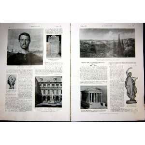  Museum Province Nimes Sculpture Relic French Print 1935 