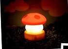 RED MINI MUSHROOM LED PUSH TOUCH NIGHT LIGHT LAMP GIFT