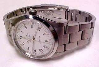 ROLEX SWISS AIR KING PRECISION OYSTER PERPETUAL STAINLESS STEEL SPORT 