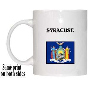    US State Flag   SYRACUSE, New York (NY) Mug 