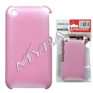 com iPhone 3G iPhone 3G S Solid Honey Pink Phone Back Protector Cover 