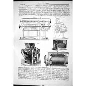  Engineering 1881 Milling Exhibition Houghton Machinery 
