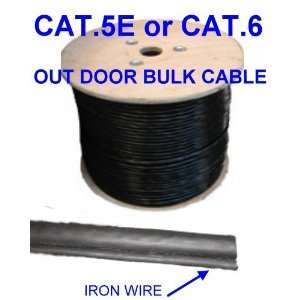  305M OUTDOOR Cat.5e 350Mhz Solid BULK Cable with IRON wire 