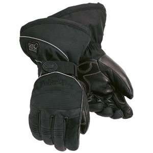 Tourmaster Polar Tex Mens Motorcycle Gloves Black Extra Small XS 82 