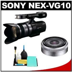  Sony Handycam NEX VG10 1080 HD Video Camera Camcorder with 18 