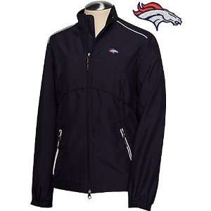 Cutter & Buck Denver Broncos Womens Full Zip Windtec Jacket Small 