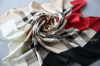 Elegant Brand Handmade 100% Twill Silk Scarf TWSLB2  