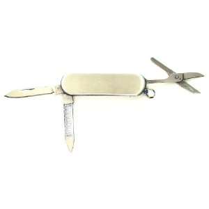 RUKO Stainless Steel Swiss Style Key Chain Folding Knife (2 1/4 Inch 