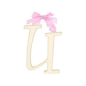  New Arrivals The Letter U, Antique White Baby