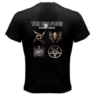 The BIG 4 Metal Metallica Megadeth Slayer 4 T shirt  
