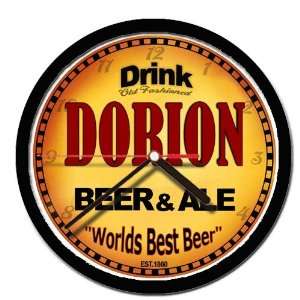  DORION beer and ale cerveza wall clock 