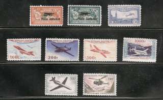 Facsimiles of Rare France Airmail Issues Incl. C1 C2  