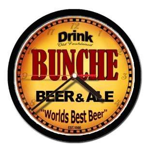  BUNCHE beer and ale cerveza wall clock 