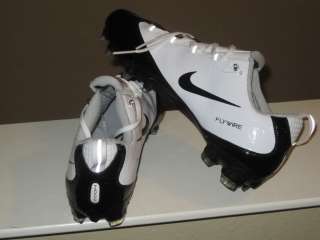 Nike Air Zoom Vapor Carbon Fly TD Football Cleats Shoes White Black 12 