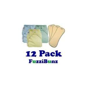   Perfect Size Cloth Diapers with Joey Bunz Inserts 12 Pack Baby