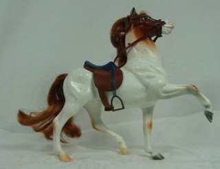 Breyer Horse Model figure Brown speckled white plastic  