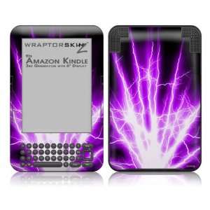   Kindle 3 (with 6 inch display)   Lightning Purple by WraptorSkinz