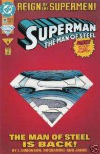 20 PCS. DC COMIC SUPERMAN THE MAN OF STEEL #22 BIN 26  