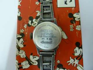 Ingersoll/Disney Mickey Mouse Wrist Watch   Official Reissue 2011 