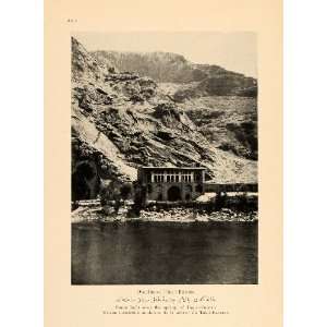  1926 Taq i Bustan Building Mount Behistun Iran Print 