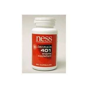  NESS Enzymes Formula 401 Enzyme Supplement 90 caps Health 