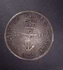 BRITISH WEST INDIES 1 8 ANCHOR 1822 DOLLAR SILVER COIN items in 