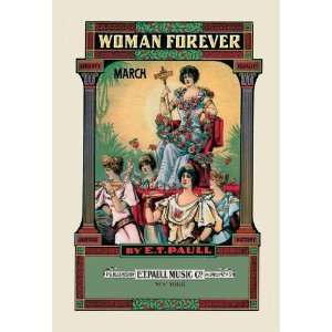  By Buyenlarge Woman Forever March 20x30 poster