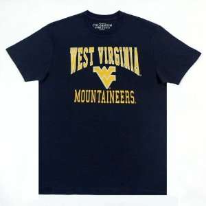  West Virginia Mountaineers Mens Cotton Distressed 