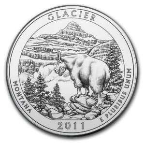  2011 5 oz Silver ATB Glacier National Park, MT Sports 
