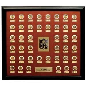  Ultimate Super Bowl Flip Coin 42 Coin 24KT Gold Set Photo 