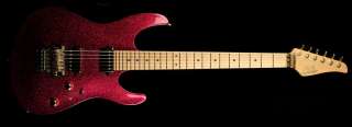 Suhr Modern Carve Top Electric Guitar Roasted Maple Neck Burgundy 