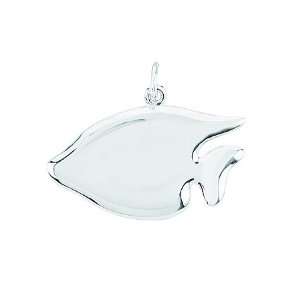  Sterling Silver Sunfish Charm Jewelry